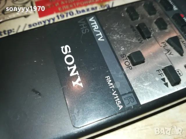 заявено-SONY RMT-V115A VTR/TV REMOTE 2910241816, снимка 3 - Дистанционни - 47765148