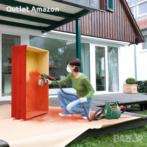 Пистолет за боядисване BOSCH PFS 3000-2, снимка 3 - Други инструменти - 49021438