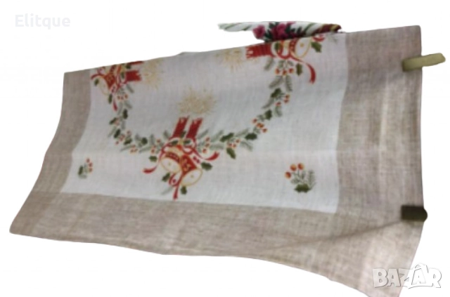 Празнична Коледна покривка – стил и уют за вашата трапеза, снимка 2 - Други стоки за дома - 52832219