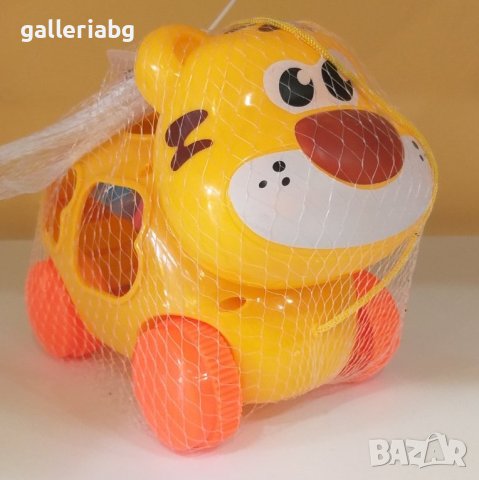 Сортер количка, тигърче, тигър с формички