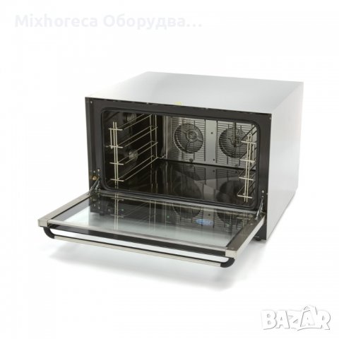 Kонвекторна фурна с включени 4 тави, до 300°C, 2 вентилатора, таймер до 120мин, снимка 2 - Обзавеждане за заведение - 40068135