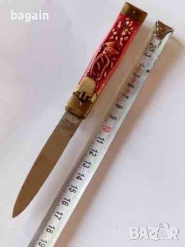 Немски автоматичен нож., снимка 5 - Антикварни и старинни предмети - 44694743
