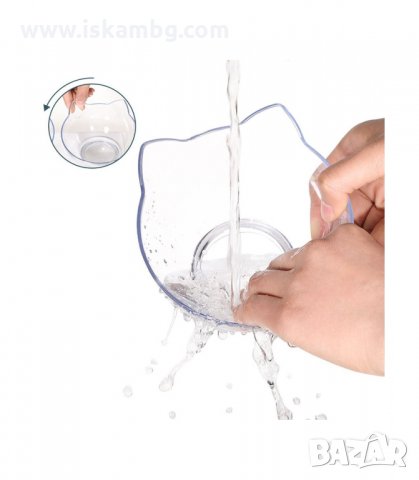 ПОСТАВКА С ДВЕ КУПИ ЗА ХРАНА И ВОДА ЗА КОТКИ - код  2742, снимка 12 - За котки - 33920338