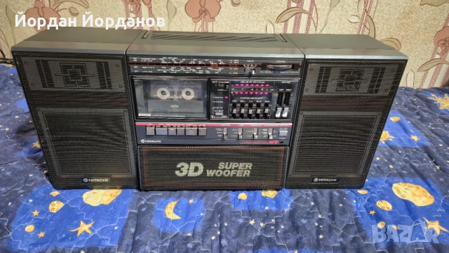 HITACHI TRK-9230E 3D BASS, снимка 3 - Радиокасетофони, транзистори - 52637268