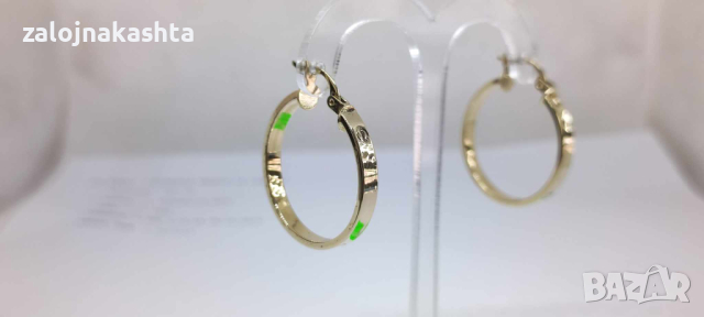 Нови Златни обеци-2,06гр/14кр, снимка 2 - Обеци - 44649569