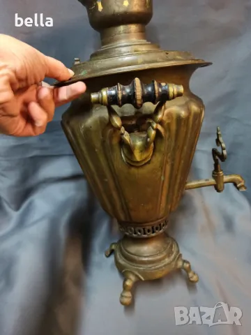 Антикварен самовар ,Руска империя ,множество печати,маркировки, снимка 11 - Антикварни и старинни предмети - 49290990