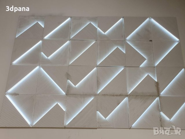 3Д LED ПАНЕЛИ, декоративни облицовки за стени, облицовъчен камък, 0042, снимка 10 - Облицовки - 35550295