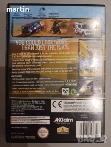 Nintendo GameCube игра Dakar 2, снимка 2 - Игри за Nintendo - 42204265