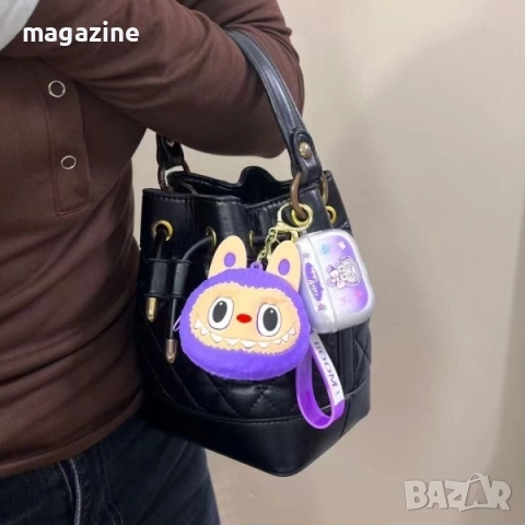 Безжични детски слушалки Labubu със кейс., снимка 2 - Слушалки и портативни колонки - 52094512