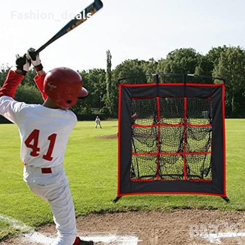 Нова Бейзболна софтболна преносима мрежова система със зона за удар Мрежа, снимка 4 - Бейзбол - 42056089