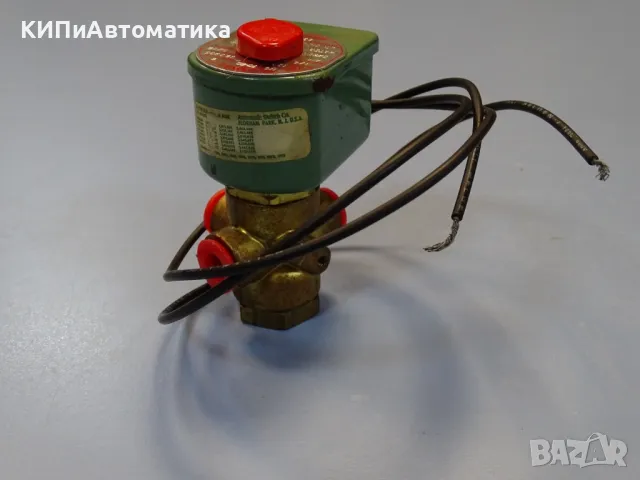 3-пътен ел. магнитен клапан ASCO 8320A33 solenoid valve 16Bar 110VAC, снимка 3 - Резервни части за машини - 49284304