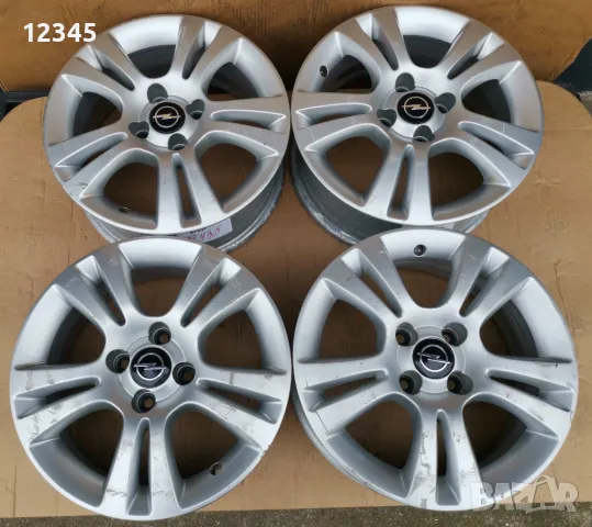 15’’ 4x100 originalni za opel corsa D 15” 4х100 оригинални за опел корса-№435, снимка 1 - Гуми и джанти - 48842988