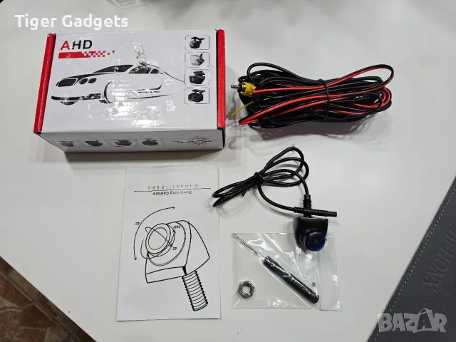 Vtopek P069 AHD 1080P камера за заден ход 170° – 360° въртене, нощно виждане, IP69K, снимка 10 - Аксесоари и консумативи - 56074027