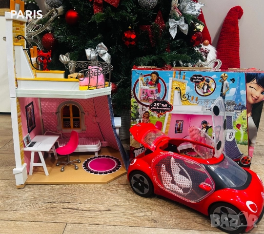 Къща+колата на калинката MIRACULOUS, снимка 4 - Кукли - 52432687