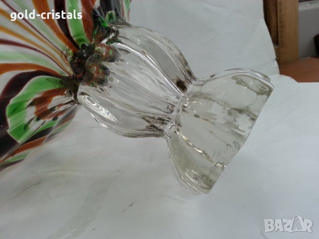 старо кристална купа фруктиера, снимка 5 - Антикварни и старинни предмети - 35985103