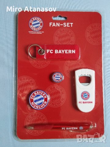 FAN-SET FC BAYERN колекционерски, снимка 4 - Колекции - 44263494