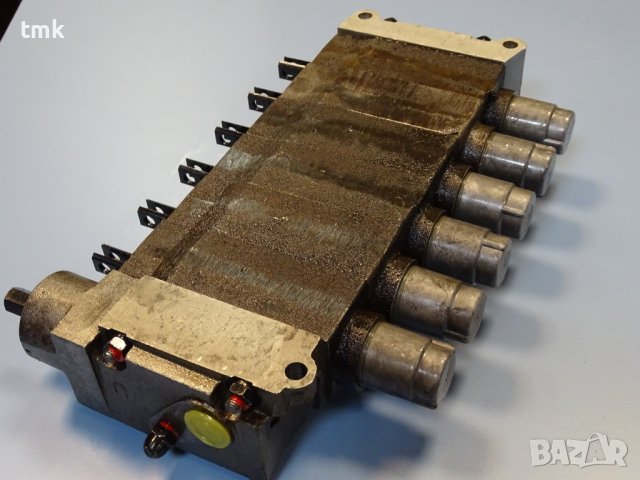 Хидравличен разпределител "Хидравлика" 15S-222222/10, DY-20, Pn-7.0 МN/m2, 6- секции, снимка 9 - Резервни части за машини - 42221762