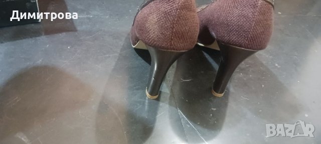 Дамски обувки на ток 37, 38 номер , снимка 9 - Дамски елегантни обувки - 41857394