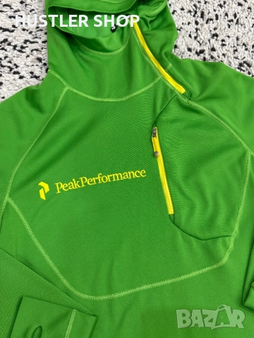 Мъжки суитшърт PEAK PERFORMANCE. Размер S, снимка 2 - Спортни дрехи, екипи - 52855258