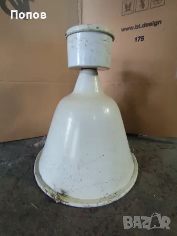Индустриални емайлирани лампи, снимка 7 - Лампи за таван - 48484994