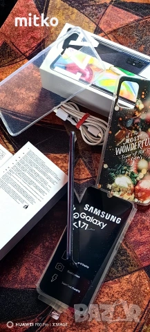 SAMSUNG GALAXY A71-Перфектно състояние.Пълен комплект+подаръци, снимка 13 - Samsung - 53814528
