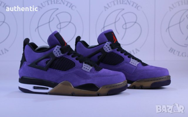 Nike Jordan Retro 4 Mois Cactus Jack, Family and Friends, снимка 11 - Маратонки - 44312723