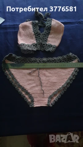 Ръчно плетени дамски бански костюми и бюстиета , снимка 6 - Бански костюми - 51354061