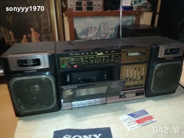 SONY CFS-1000S 2108231046LNV, снимка 9 - Радиокасетофони, транзистори - 41917892