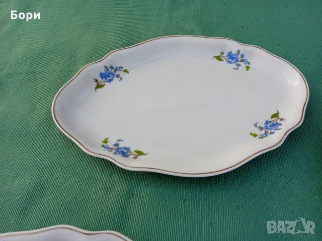 Стар порцелан ARPO Curtea de Arges Fine Porcelain, снимка 3 - Чинии - 35849867
