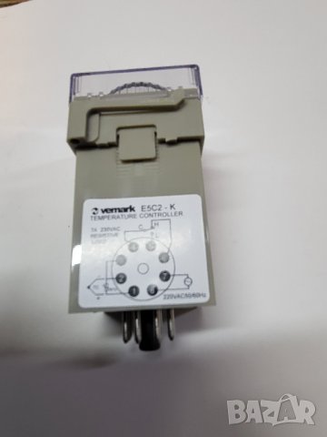 терморегулатор термоконтролери Е5С4-К VEMARK ON/OFF-kontrol 1669 (0-399 градуса ) Никел Хром Никел , снимка 2 - Резервни части за машини - 39557414
