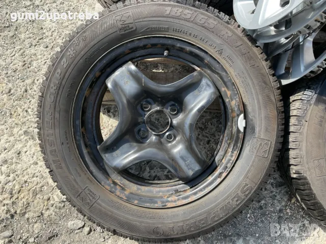 15цола Джанти 4х100 Opel Corsa 6J et39 Semperit 185/65/15, снимка 3 - Гуми и джанти - 50338169