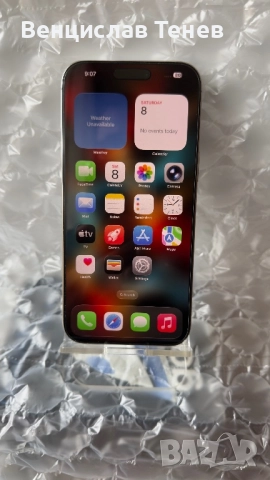 iPhone 16 Pro Max, Natural Titanium, 512 GB - Перфектен, снимка 3 - Apple iPhone - 52434075