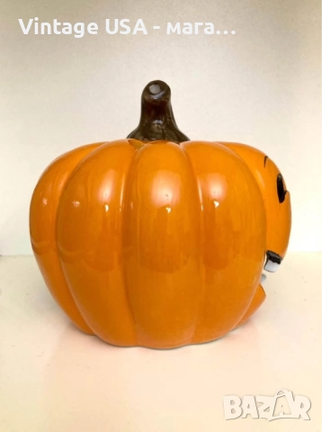Декоративен керамичен свещник за Хелоуин / Halloween , снимка 2 - Декорация за дома - 52168304