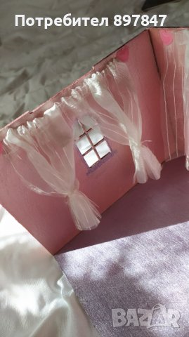 Дървена стаичка с мини мебели , снимка 14 - Играчки за стая - 40877882