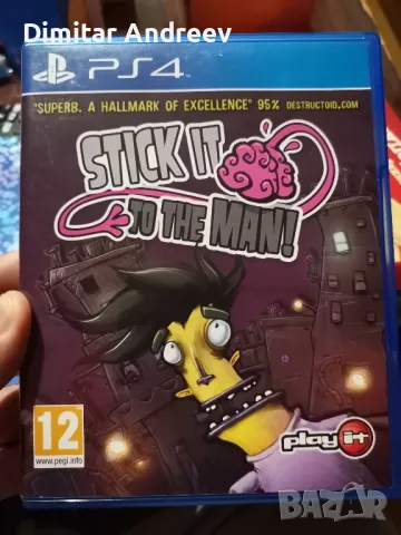 PS4 Stick It To The Man, снимка 1