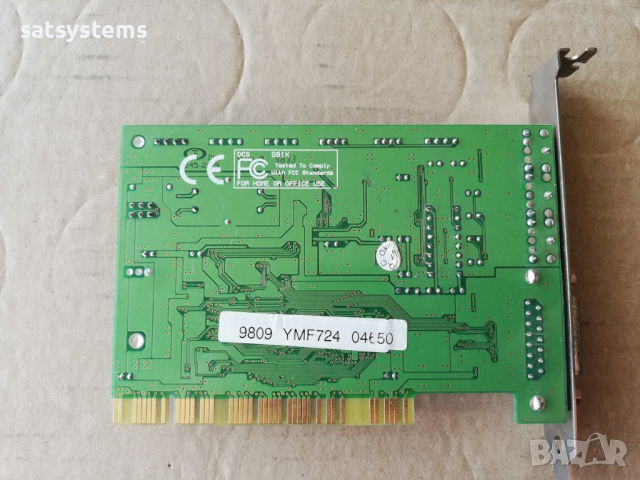 Звукова карта Yamaha DGS S81X-SG PCI, снимка 9 - Други - 44791731