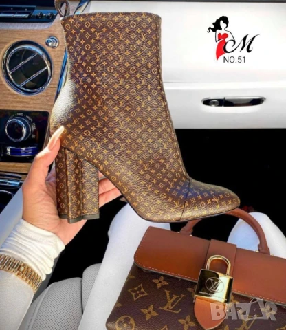 дамски боти Louis Vuitton , снимка 10 - Дамски боти - 51390047
