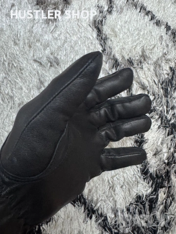 Мъжки ръкавици от естествена кожа BISON. Размер М, снимка 5 - Ръкавици - 53138394