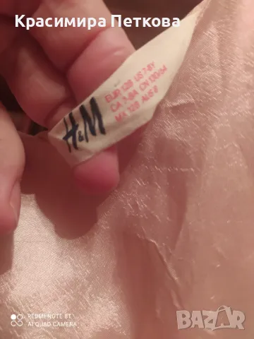 Детска рокля на H&M за ръст по етикет 128 см/7-8 г., снимка 5 - Детски рокли и поли - 48312349