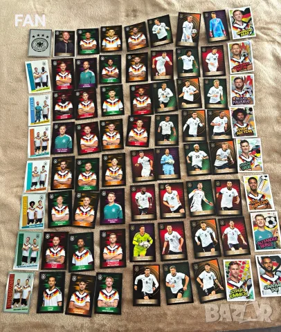 Оригинални пакети с карти ПАНИНИ PANINI на Германия от Световното първенство по футбол 2026, снимка 4 - Фен артикули - 34156275