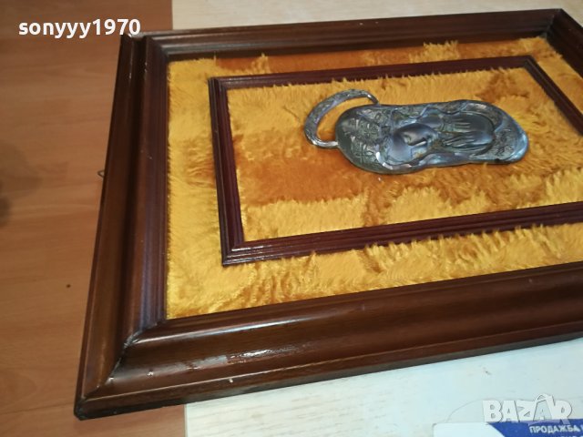 богородица-картина от германия 2002241551, снимка 13 - Антикварни и старинни предмети - 44387395