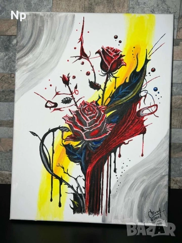 Ръчно рисувани картини, снимка 2 - Картини - 53344223