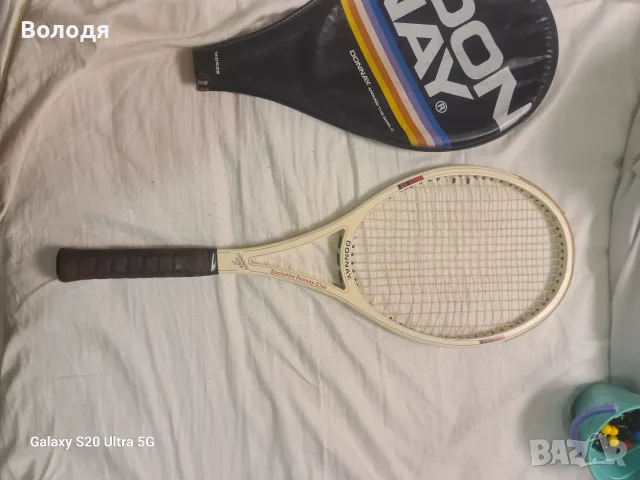 Рядка винтидж тенис ракета DONNAY Graphite Super 25 – Made in Belgium, с оригинален калъф – по догов