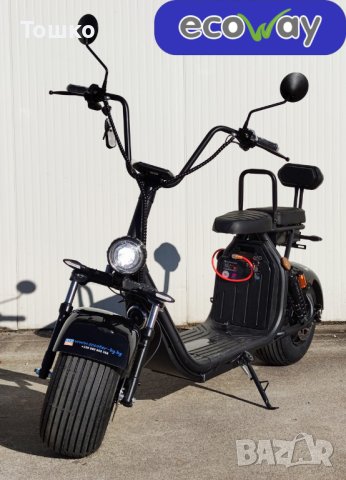 Електрически Чопър EcoWay citycoco EEC06 20Ah 2000W с документи
