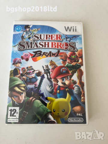 Super Smash Bros. Brawl за Nintendo Wii, снимка 1 - Игри за Nintendo - 44826173