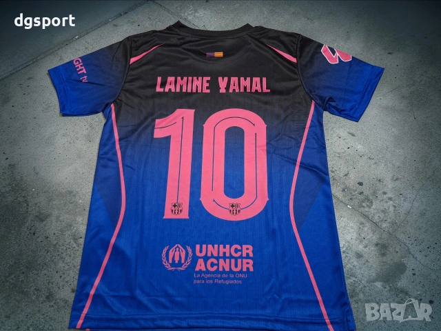 Детски футболен екип на Ламин Ямал #Барселона #специално издание!!!, снимка 3 - Футбол - 53712836
