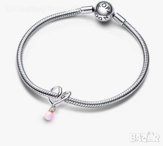 Сребърен талисман за гривни Пандора- PANDORA There is no one like you , снимка 3 - Гривни - 51224997