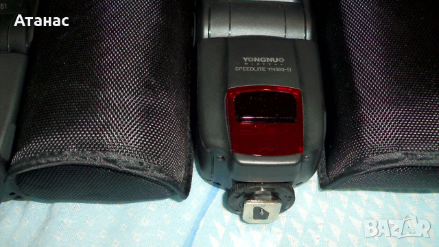 Светкавици YONGNUO YN 560 II - 3бр, снимка 10 - Светкавици, студийно осветление - 44808081