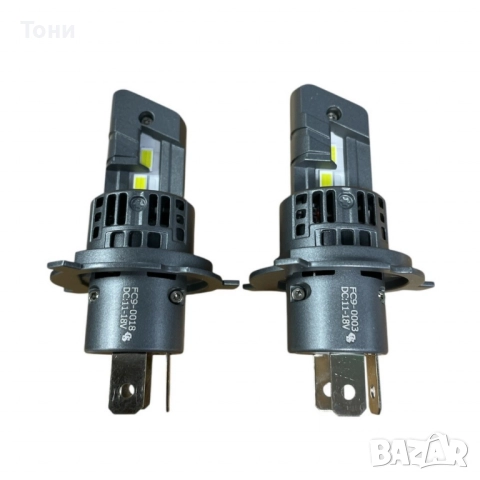 Универсални LED Крушки за Автомобил – E4X H4 / E4X H7 / E4S H7, снимка 4 - Аксесоари и консумативи - 51498381