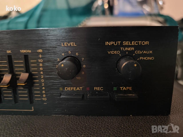 Еквалайзер equaliser пред усилвател wvq 600 pro , снимка 5 - Ресийвъри, усилватели, смесителни пултове - 53557316
